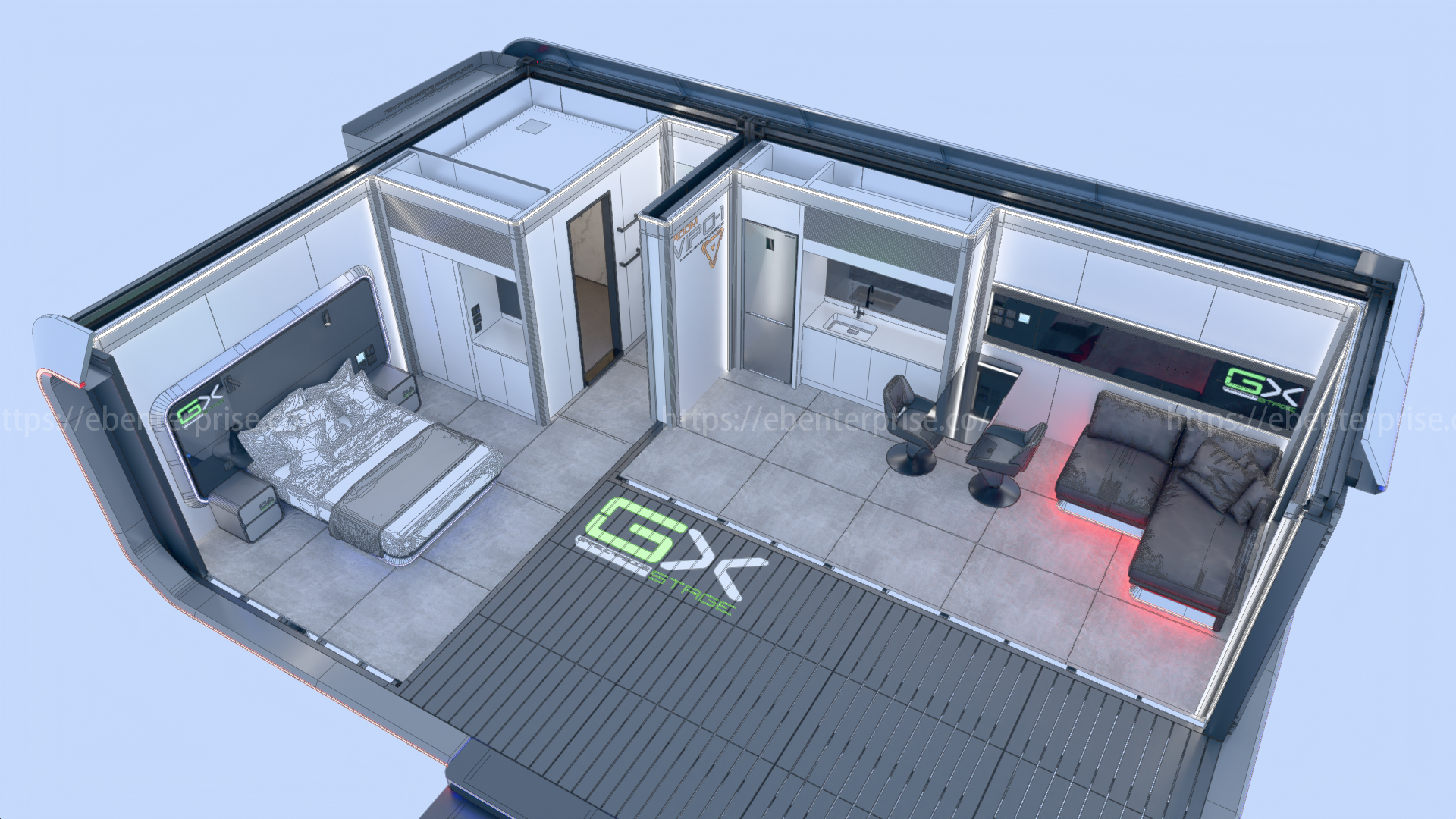 L-Shape internal view01