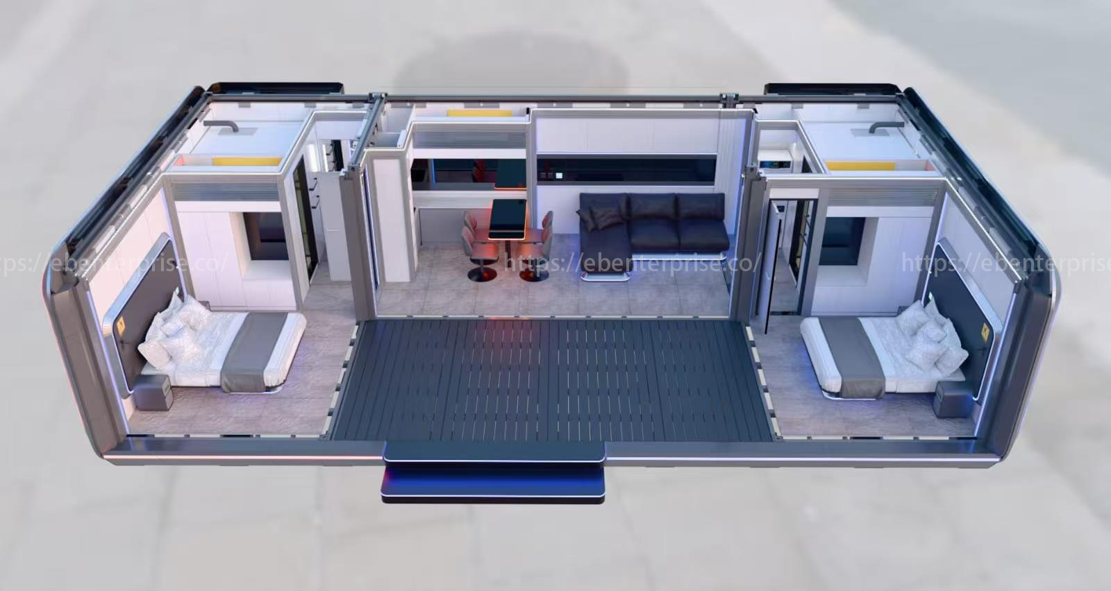U shape 2 bedroom 12