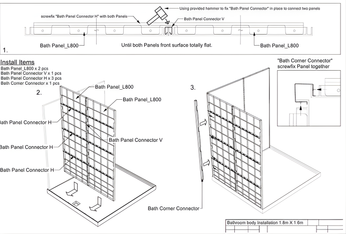 I-shape extension model