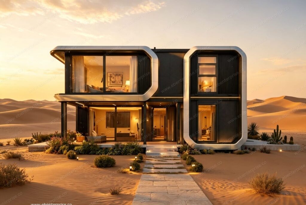 Modular House Factory in Saudi Arabia